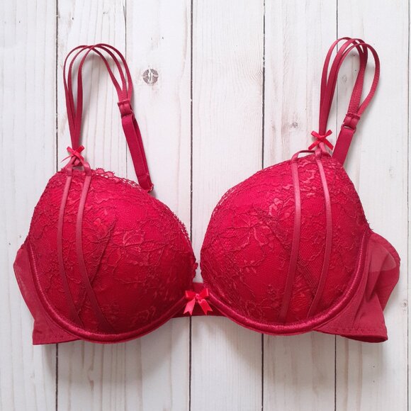NWT Adore Me Abela Push Up Bra in Red Size 36B - Picture 14 of 14